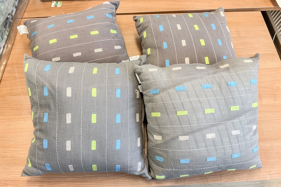 4 Zierkissen Doppler 